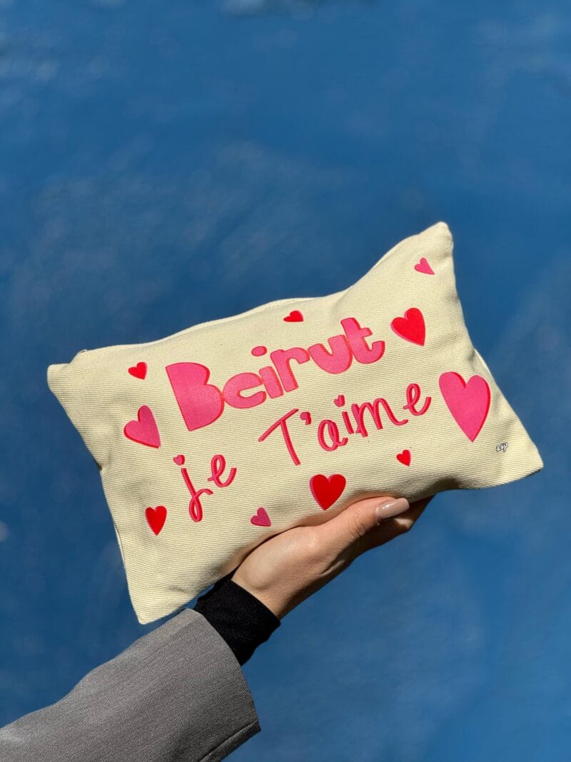Beirut Je T'aime Pouche