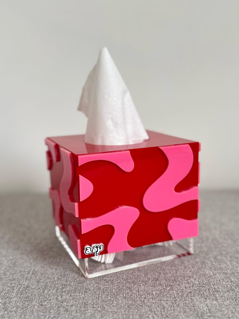 Wave Line 3D Tissue Box