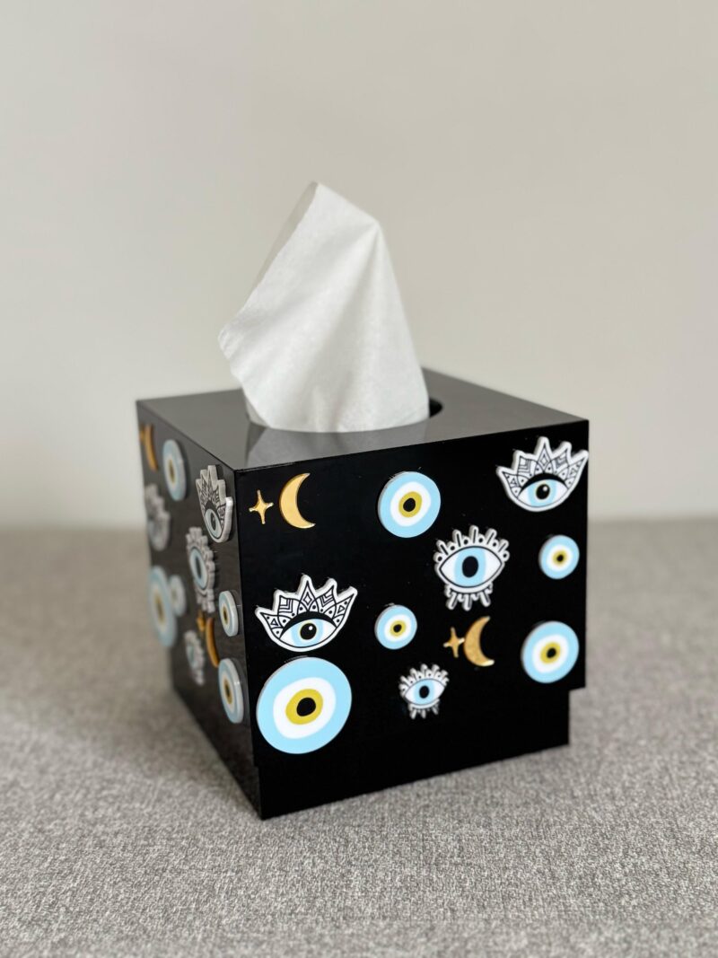 Evil Eye 3D Tissue Box