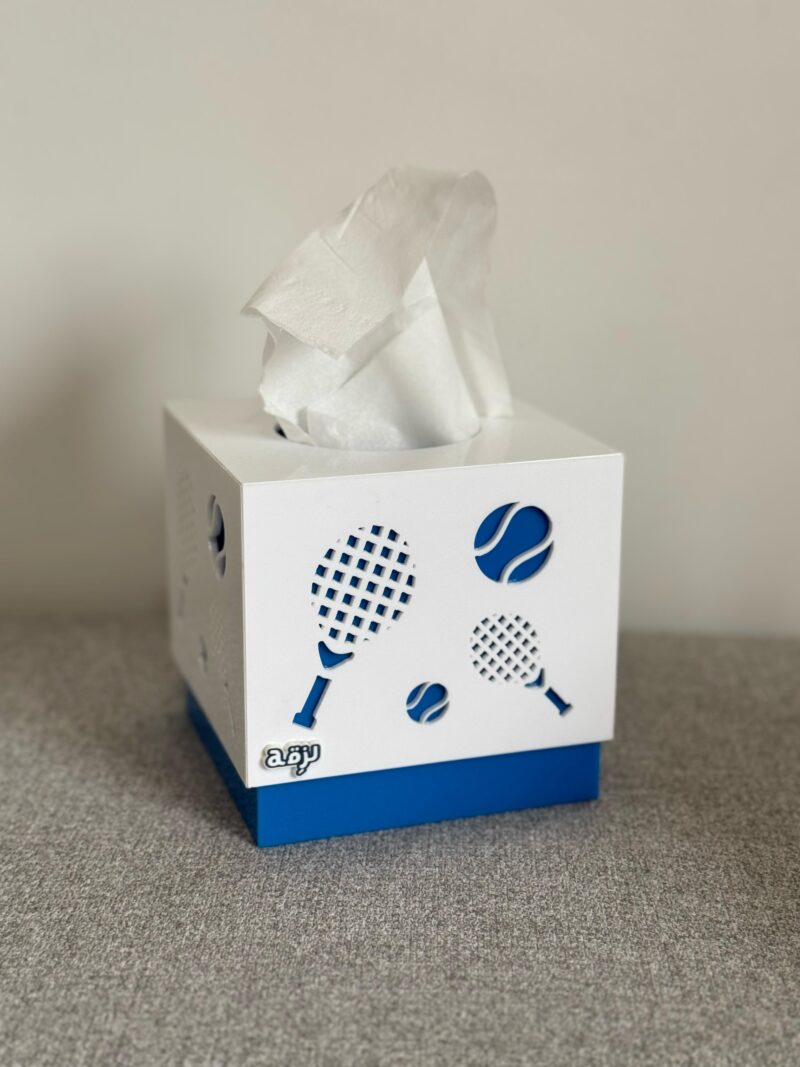 Tennis 3D Tissue Box
