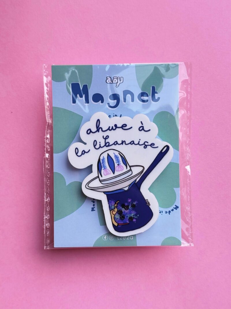 Ahwe A La Libanaise Magnet