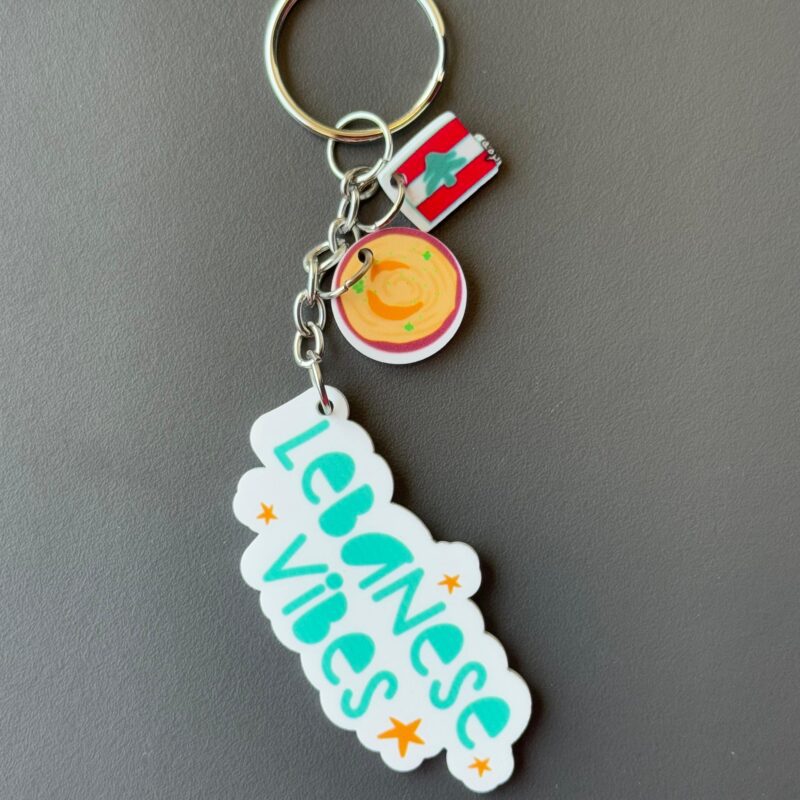 Lebanese Vibes Keychain