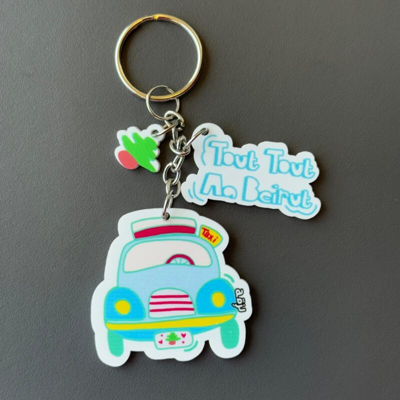 Tout Tout Aa Beirut Keychain