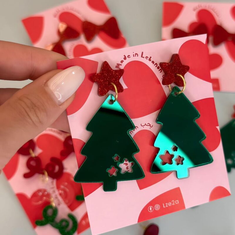 Christmas Tree Earrings
