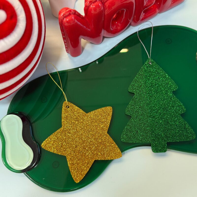 Glitter Ornament Tree