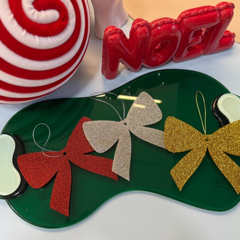 Papillon Glitter Ornament Tree