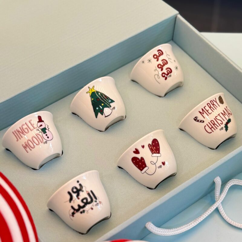 6 Christmas Shaffe Set