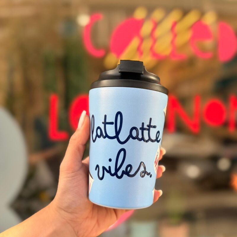 Latlatte Vibes Stainless Steel Mug + Gift Box