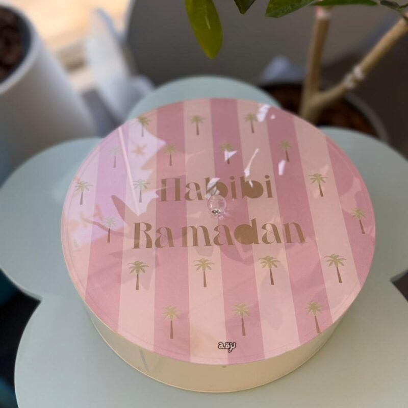 Habibi Ramadan Round Box