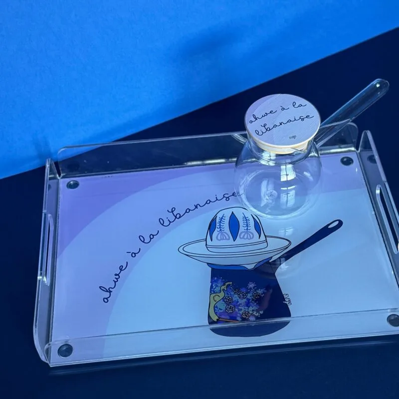 Ahwe a La Libanaise Tray & Rakwe