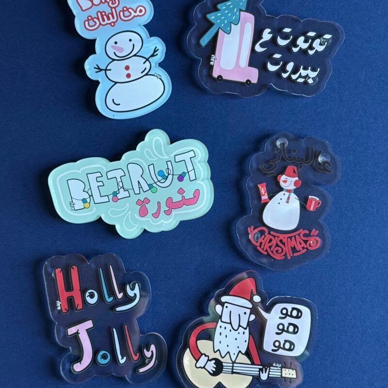 coasters christmas 1 - pack of 6