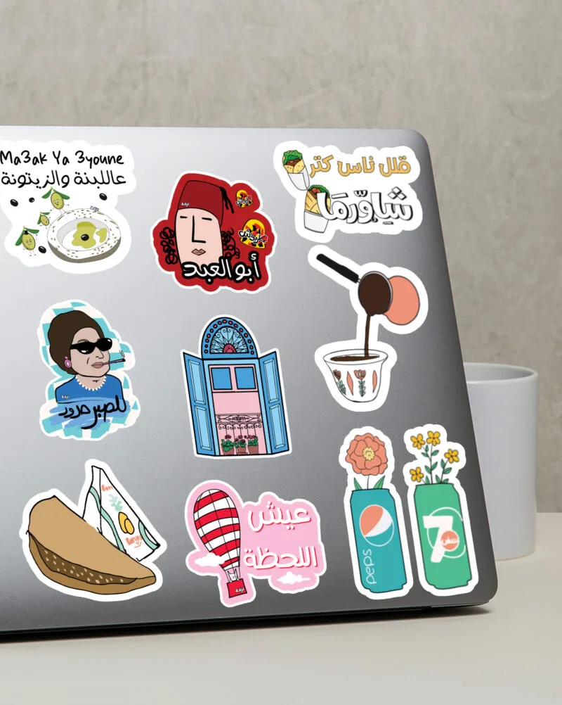 Waterproof Stickers Sheet 2
