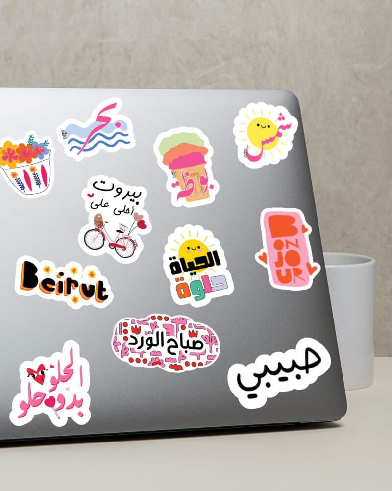 Waterproof Stickers Sheet 7