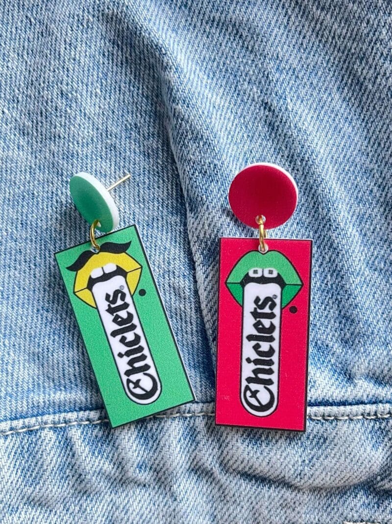 Chiclets earrings