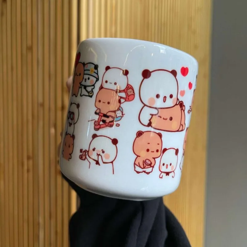 Dudu Bubu glass mug