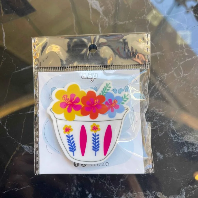 Flower Shaffe Magnet