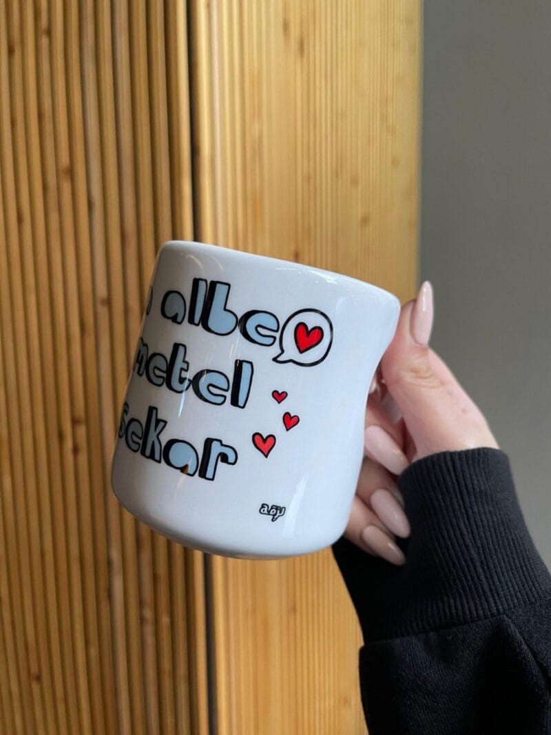 Aa Albe Metel El Sekar Glass Mug - Image 3