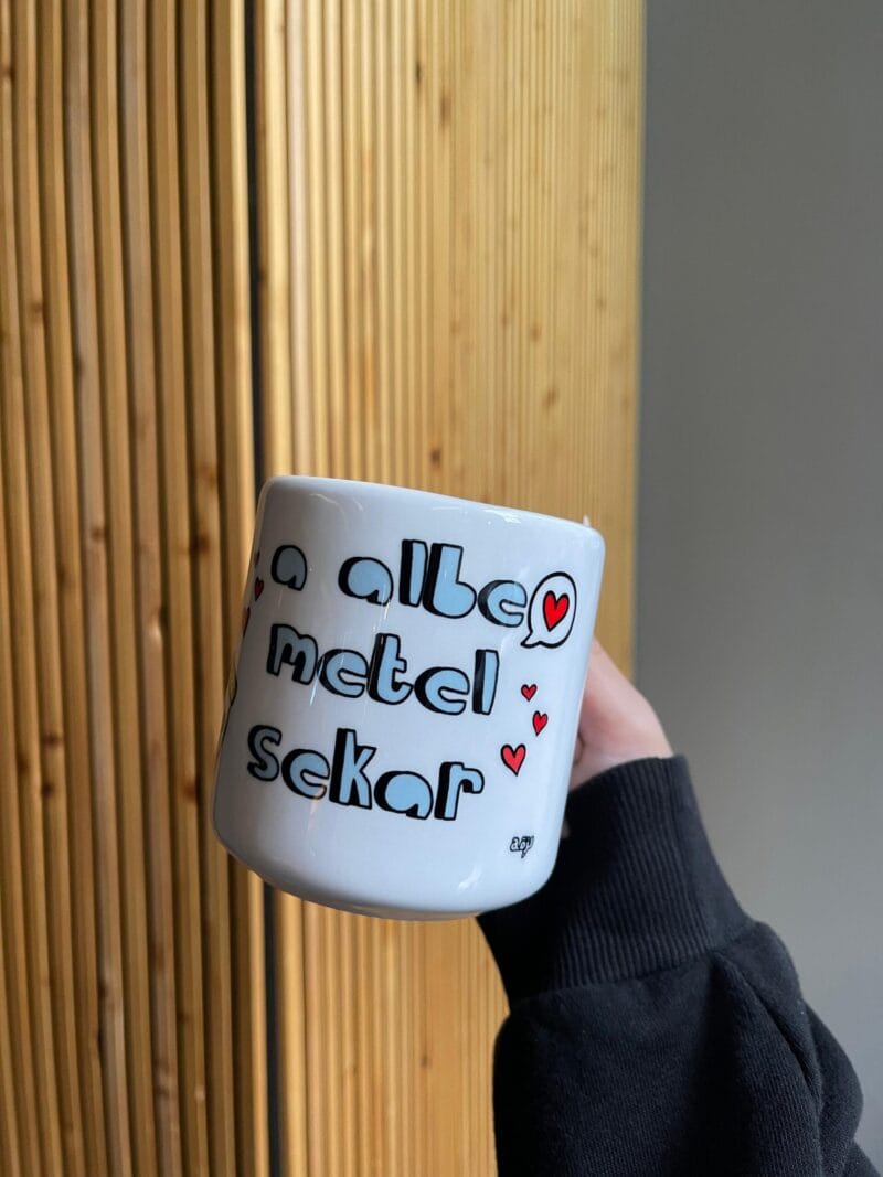 Aa Albe Metel El Sekar Glass Mug