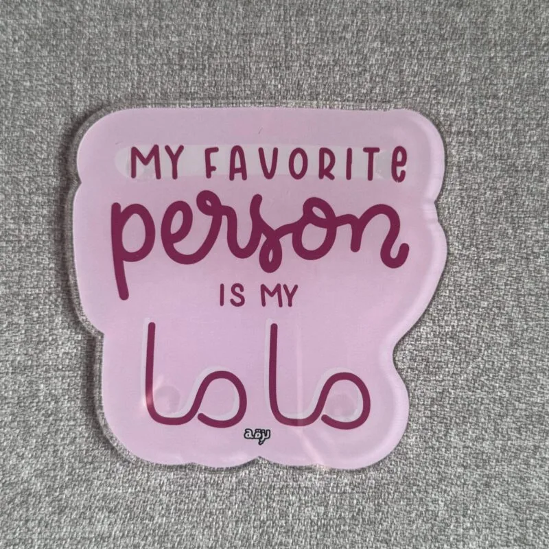 My Favorite Person Is My Mama Coaster