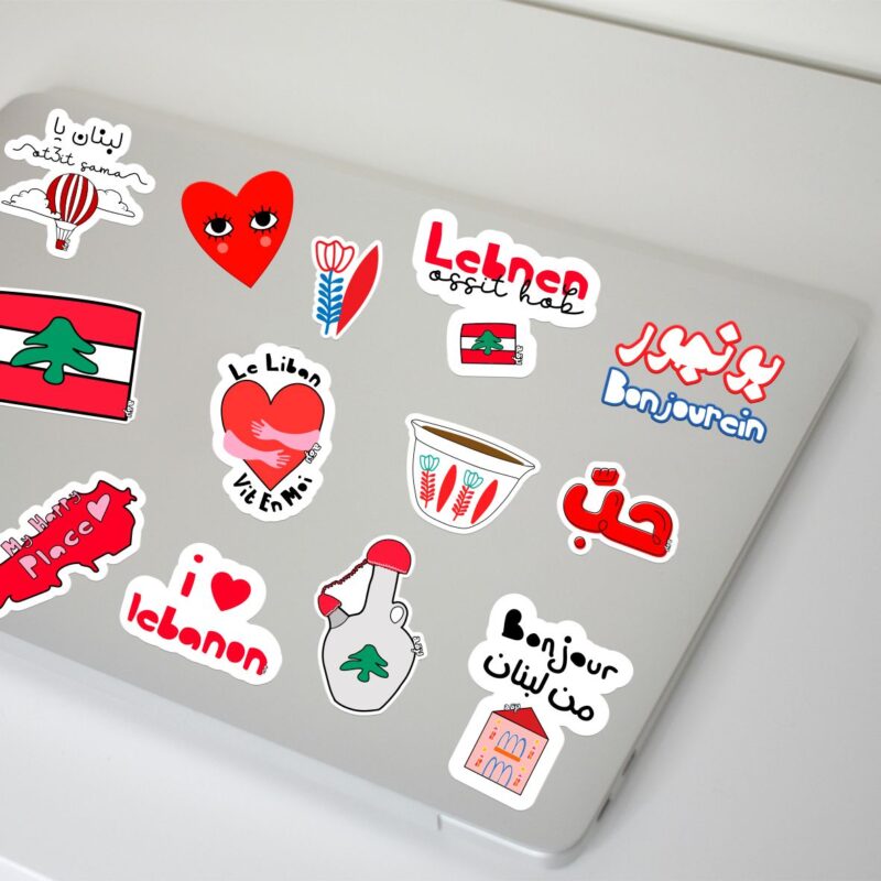 Waterproof Stickers Sheet 17