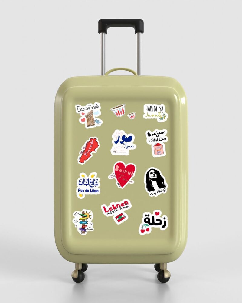 Waterproof Stickers Sheet 19