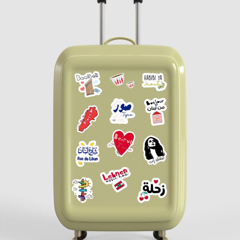 Waterproof Stickers Sheet 19